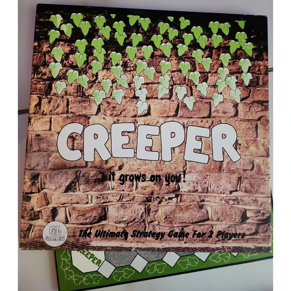 Creeper Strategy Board Game 1985 GL Games Lipscomb Vintage